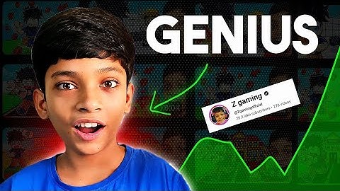 This Kid Hacked The YouTube Algorithm! @Zgamingofficial 