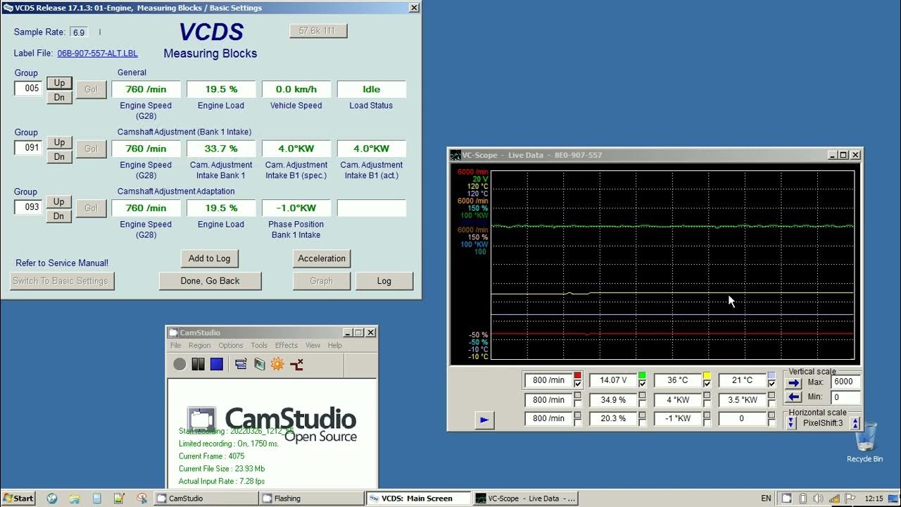 Continuous camshaft adjustment YouTube