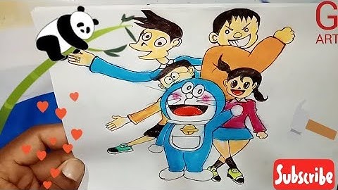 Doraemon Drawing, Outline Tutorial, Art competition Update..