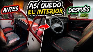 Renovamos TODO el interior del Vocho con poco presupuesto 💸🚗 no hay pretextos /De Tocho Morocho