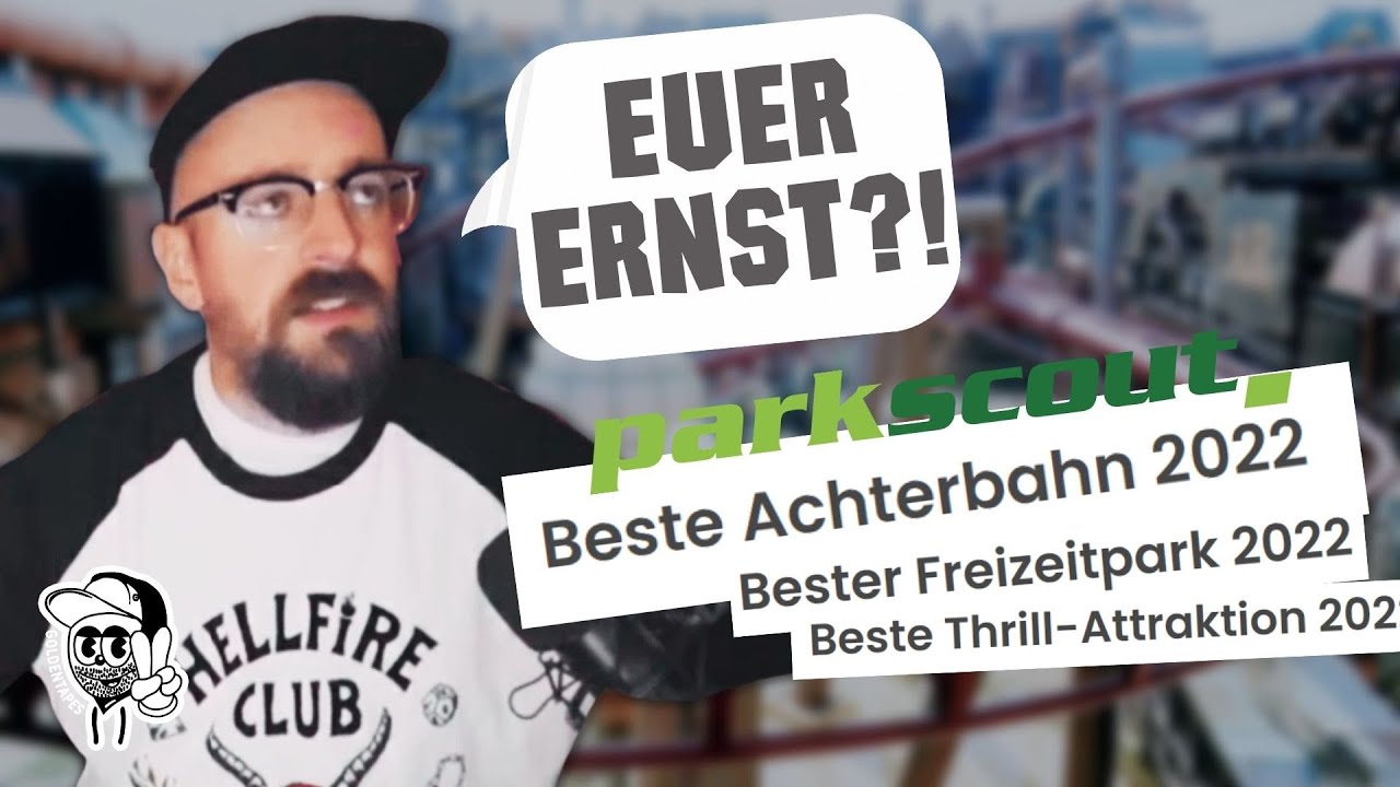 Das ist also die beste Achterbahn 2022...? - Parkscout Freizeitpark Award Reaktion
