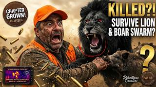 KILLED?! US Hunter's Fatal Mistake Against a Black Lion Swarm! [FULL 4K]