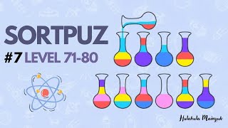 SortPuz #7 Level 71-80 Hulahula | Level 71, 72, 73, 74, 75, 76, 77, 78, 79, 80