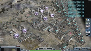 USA BOSS - Command & Conquer Generals Zero Hour - 1 vs 7 HARD Gameplay