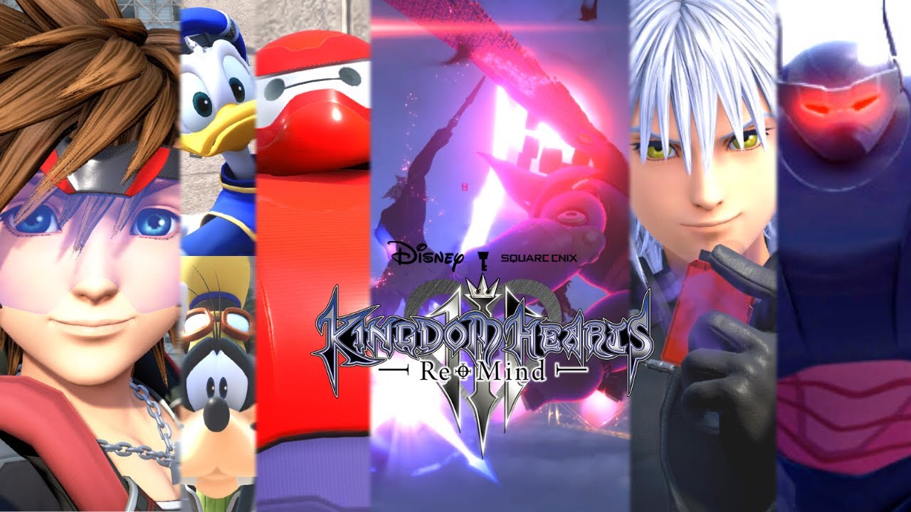 KH3】ソラ&ドナルド&グーフィー&ベイマックスVSダーク・リク&ダーク