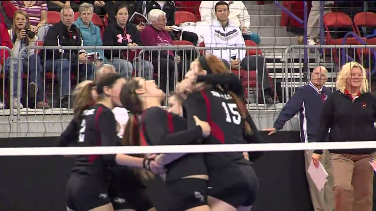 WIAA state girls volleyball tournament - YouTube