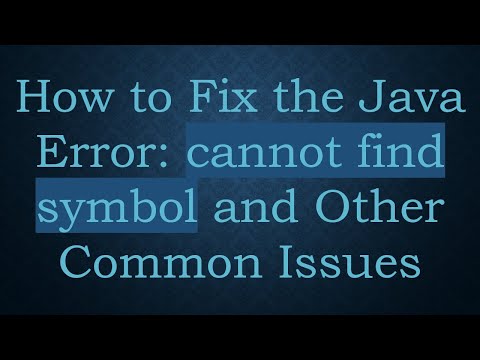 How to Fix