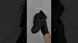 How to turn Air Forces into designer sneakers