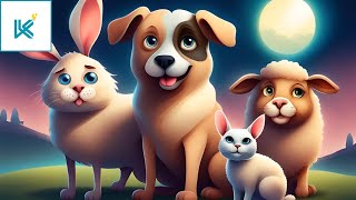 Domestic Animals Fun Animal Sounds For Kids By Kids Knowledge Korner