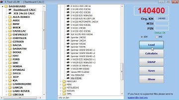 Mercedes-Benz Vito W447 instrument cluster EEPROM read-write in-circuit