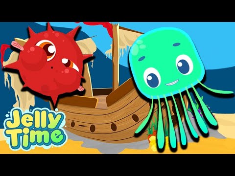 Adventures Under The Sea (Compilation) | Jelly Time! | Jellyfish Animated Show for Kids