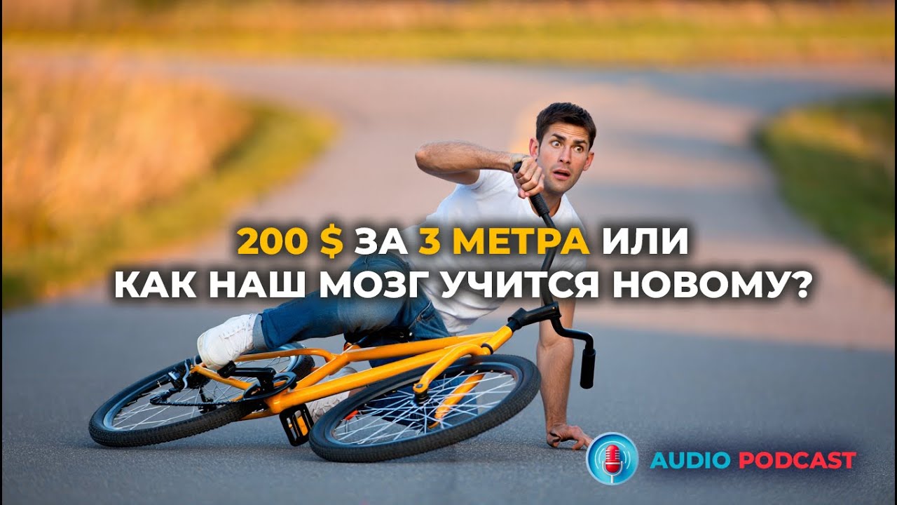 Велосипед с инвертированным рулем. Как наш мозг учиться новому?