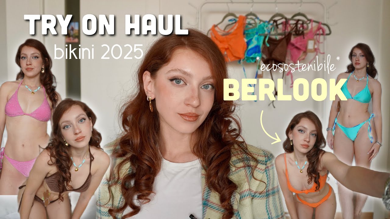 TRY ON HAUL BIKINI BERLOOK👙✨ collection 2025 | *estate, codice sconto, ecosostenibile*