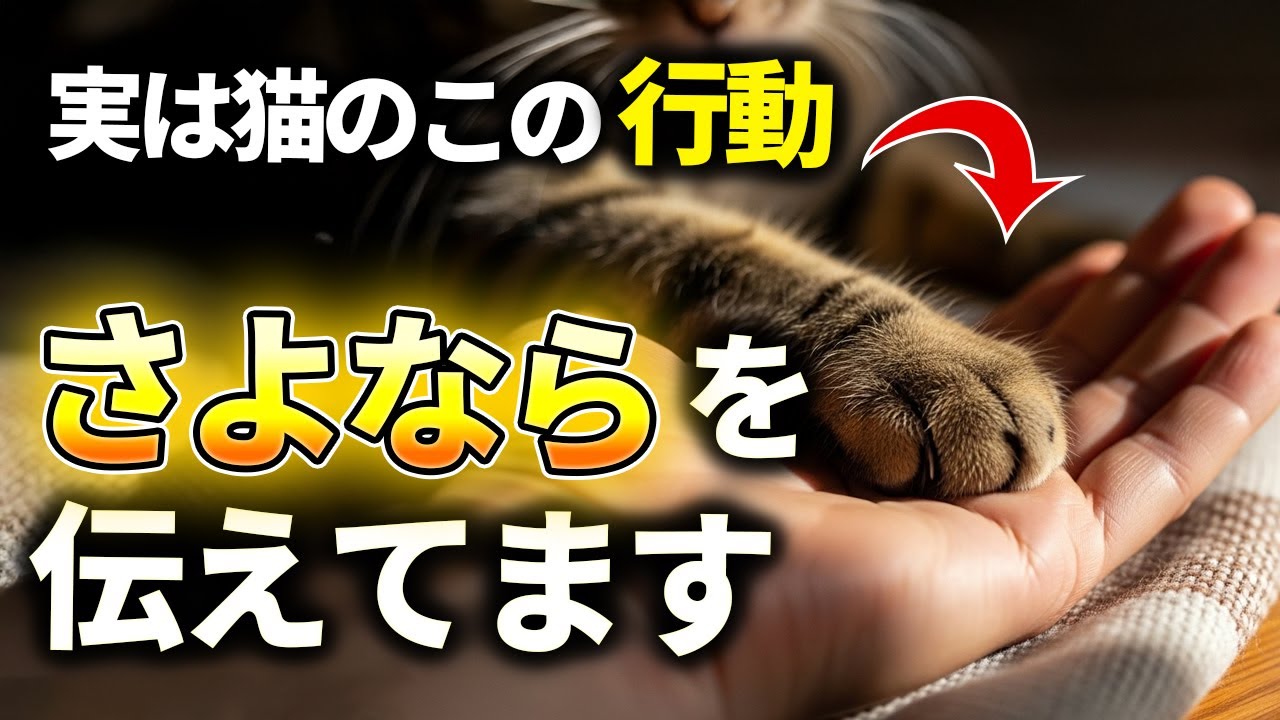 【最期の時】猫が亡くなる前に見せるサイン5選【猫雑学】