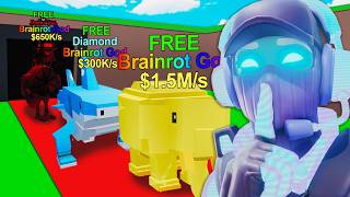 I HATE Steal a Brainrot, So I Made Everything FREE..