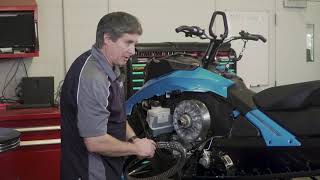 MMS Garage Episode 5 - How To Change Your Ski-Doo Snowmobile Belt