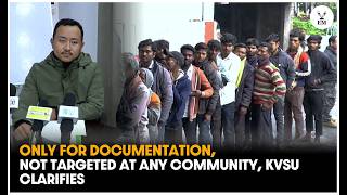 Kvsu Launches Ilp Verification Drive In Kohima Village