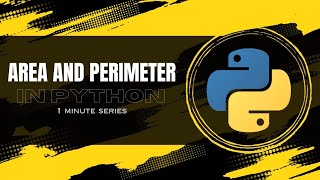 PYTHON TUTORIAL | AREA AND PERIMETER OF A CIRCLE