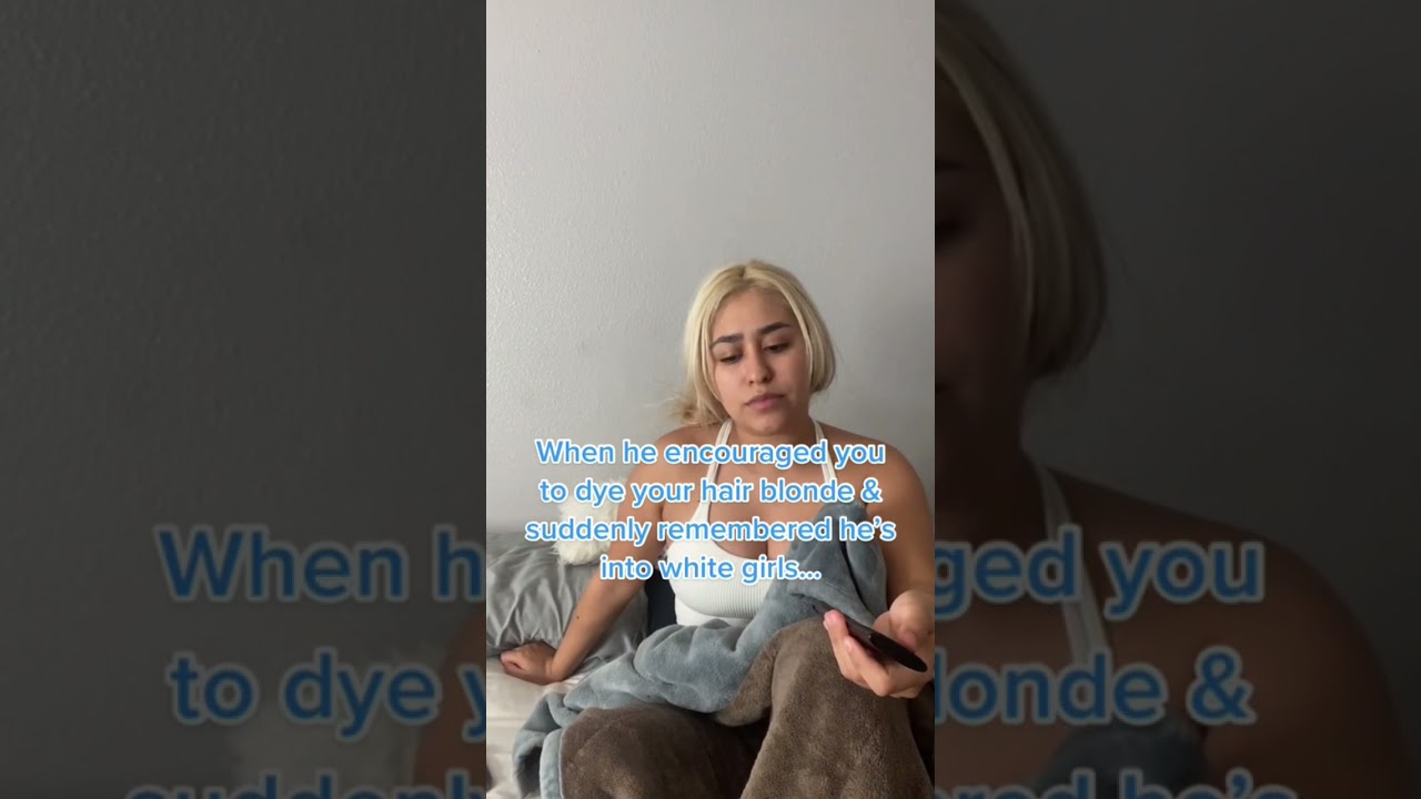 sad truth of a brunette 🙋🏽‍♀️ vs blonde 👱🏼‍♀️…..