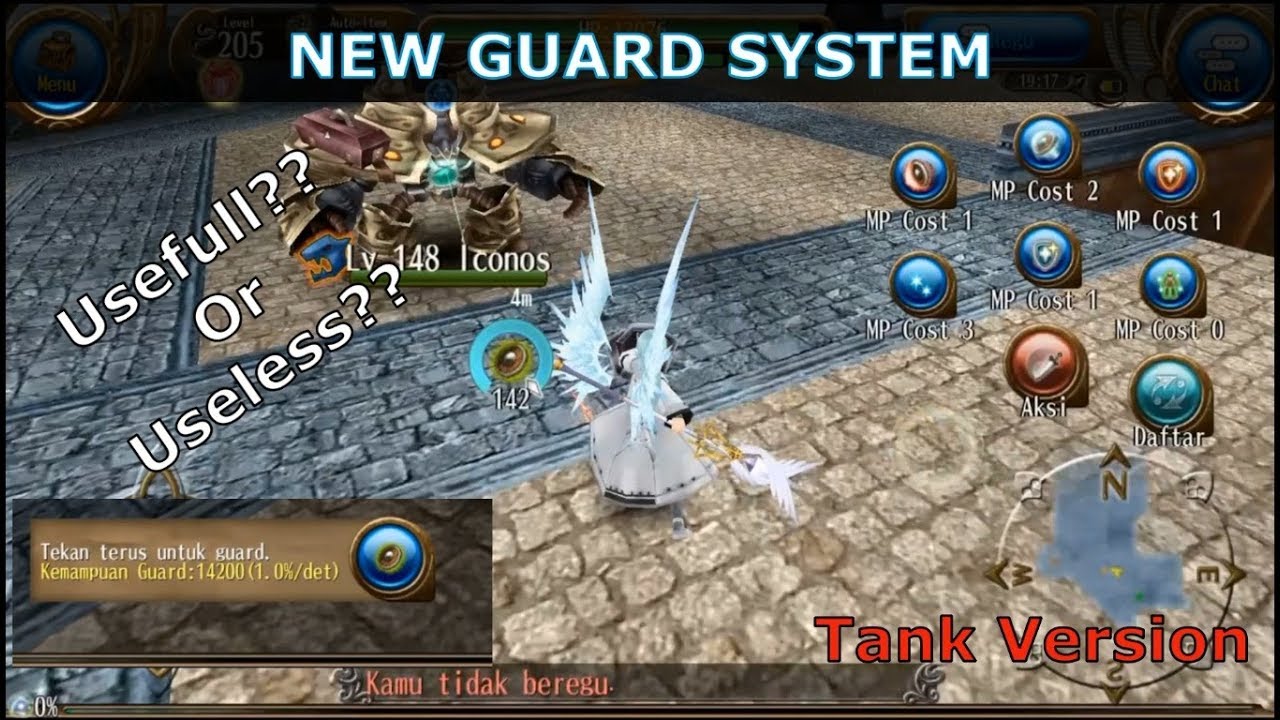 Toram Online l New Guard System For Tank (Guard Recharge) [Manua lGuard]