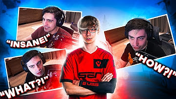 SHROUD REACTION TO TENZ PLAYS | VALORANT