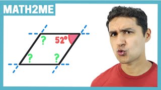 Ángulos Interiores En Un Paralelogramo Romboide