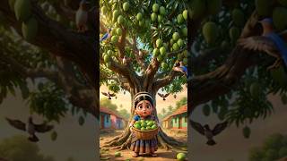 She Climbed a Mango Tree… Then Made Spicy Mango Pickle 🥭🔥   ASMR Village Cooking #asmr #satisfying