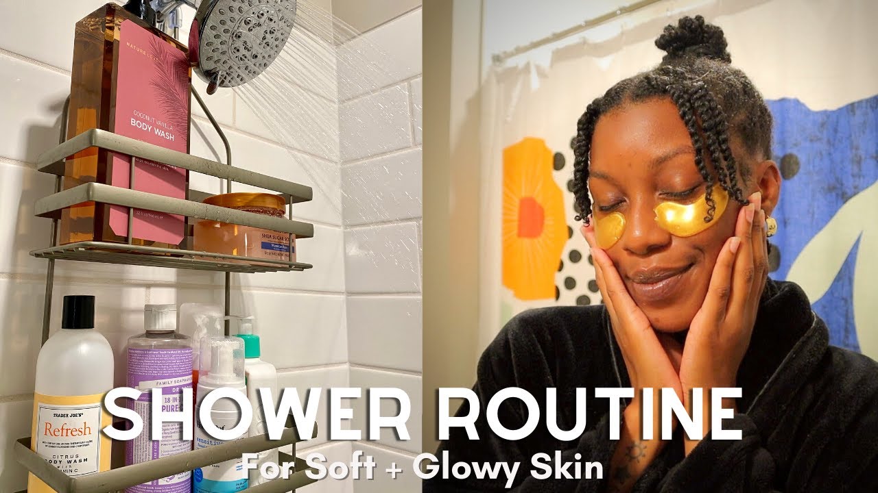 PAMPER SHOWER ROUTINE | Self Care , Body Care + Soft Skin Routine - YouTube
