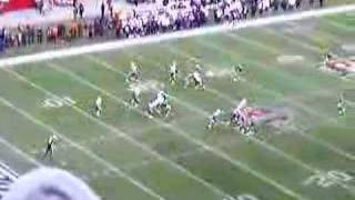 Opening Kickoff at AFC Championship Game 2008