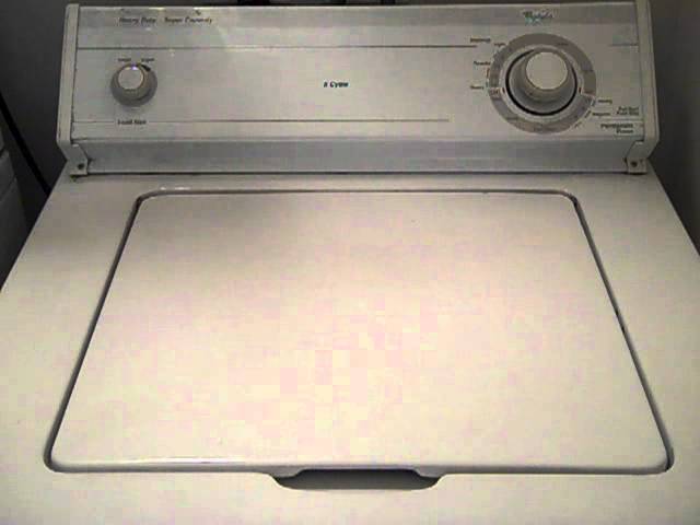 Sounds of a Washing Machine