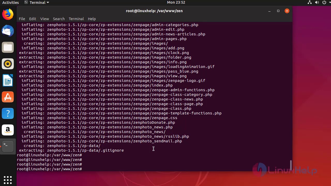 How to Install ZenPhoto CMS 1.5.1 on Ubuntu 18.10 - YouTube