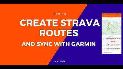 How to Sync Strava routes to Garmin