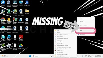 New Folder Missing in Right Click Context Menu Windows (SOLVED)
