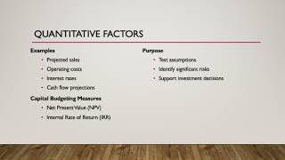 Erin Bothwell; BUSN604; Sensitivity Analysis