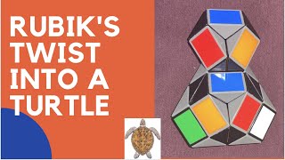 How to make a Turtle with the Rubik’s Twist/Snake Cube (24 blocks)