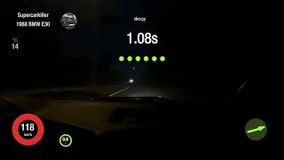 Bmw E30 M50 turbo low boost 0,9 bar dragy gps