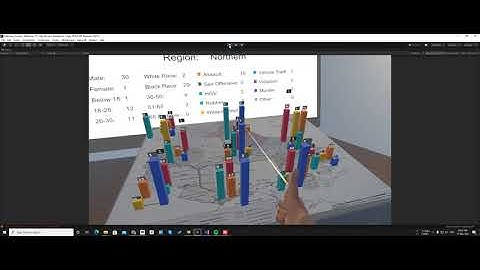 Data Visualization of Baltimore Crime Data using Immersive Virtual Reality