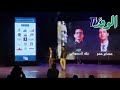 تصفيق حار قبل لحظات من تكريم عصام عمر وطه دسوقي بمهرجان الفضاءات المسرحية المتعددة