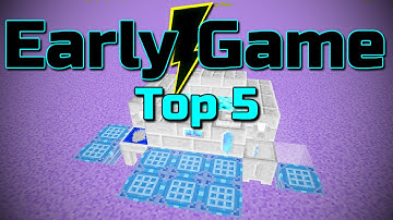 Top 5 Early Ore Doubling ~ Modded Minecraft Early Game Tips!