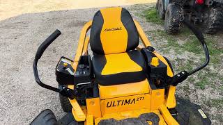 How to fix a pulling 1 way faster then the other on a  Cub cadet zt1 mower