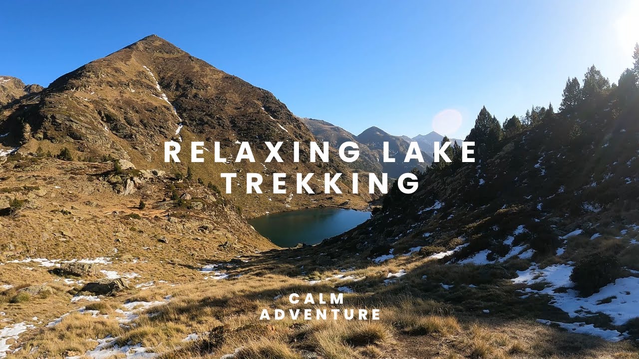 Calm Adventure | Relaxing Lake Trekking with Music [4K]