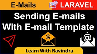 Send email in Laravel | How to send emails in Laravel with HTML Templates | Laravel E-mails in hindi