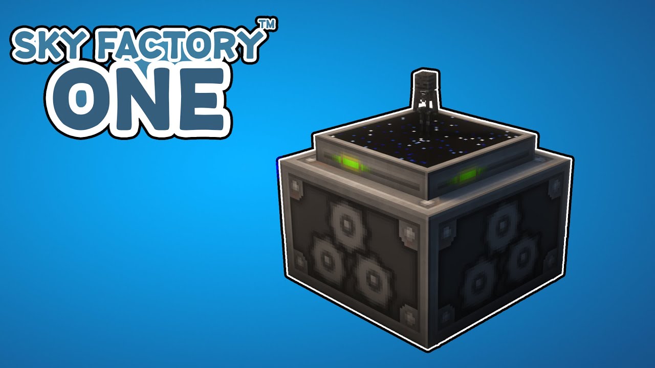SkyFactory One - Easy Wither Skeleton Farm - EP10