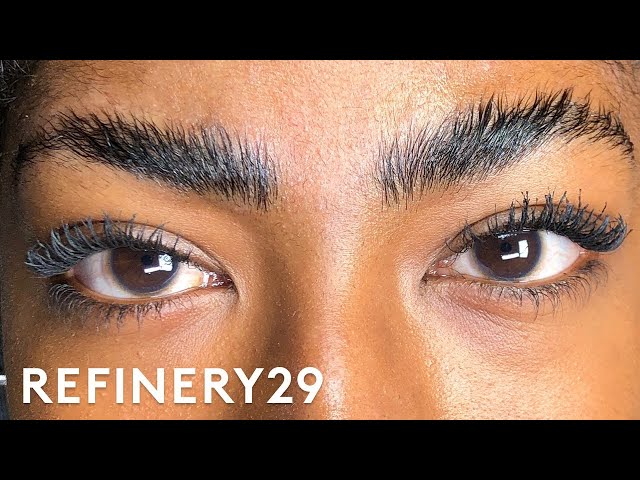 I Got A Brow Perm For The First Time | Macro Beauty | Refinery29