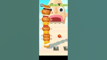 Sandwich Runner🥪🍎❤️‍🔥New Update Level 1007 #sandwichrunner #gaming #shorts #viralgameplay
