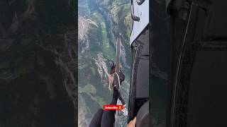Love Meets Fear in the Sky | Real Couple Skydiving Reaction 🙌🏻🔥 #viral #skydiving