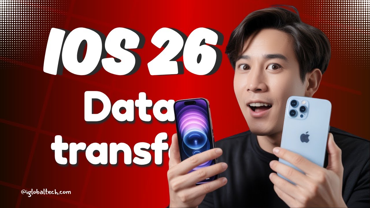 ios 26 to ios 18 data transfer - YouTube