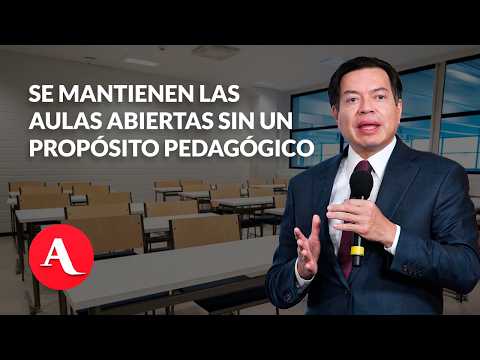 La escuela no es lugar de resguardo por conveniencia del mercado: Mario Delgado