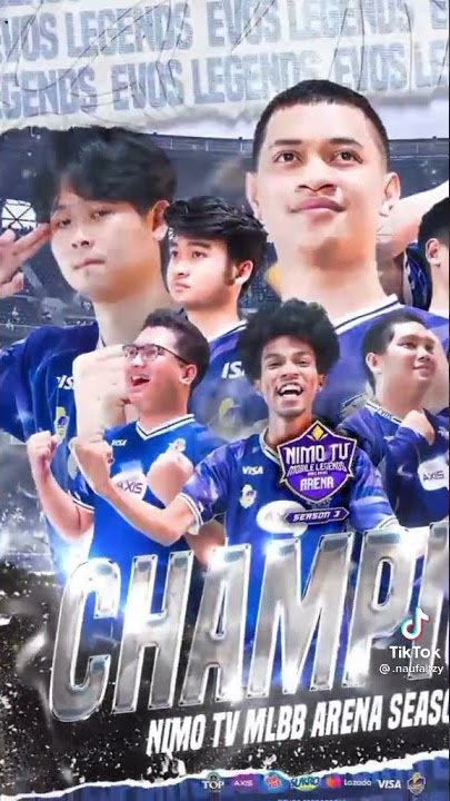 TIK TOK JEDAG JEDUG PRO PLAYER MOBILE LEGENDS#ROSTER FULL TEAM EVOS LEGENDS MPL S8#