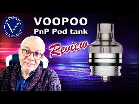 Voopoo PnP Pod tank Review | 510 adapter | Airflow | 2x Coils 0.15 and 0.3 included.